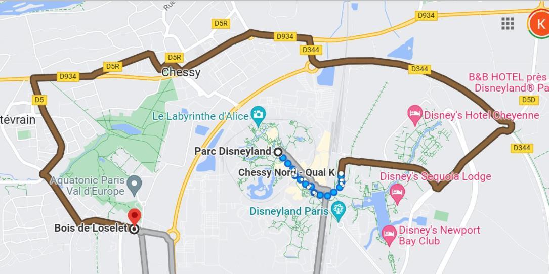 B306 Appartement Disneyland Paris Montevrain Exterior photo